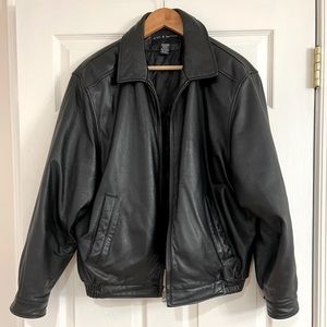 Men’s Black Leather Jacket